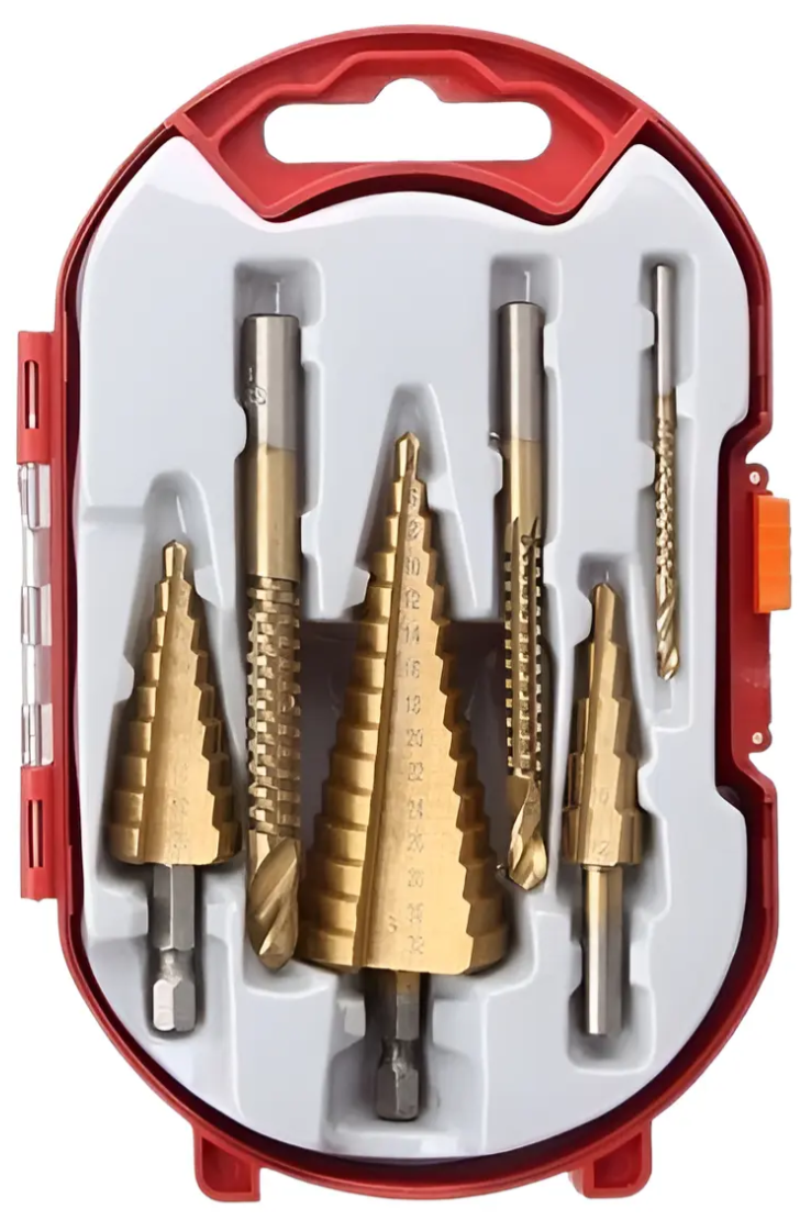 Kit de 6 Brocas Escalonadas